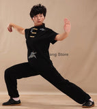 Black Hero Sport Taichi Cotton-Silk Shirt - Wudang Store