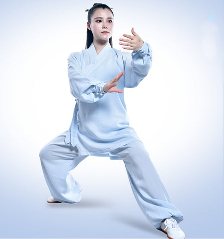 Sky Blue Taoist Uniform
