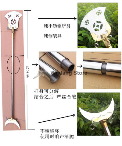 Monk Spade Easy Travel Stainless Steel - Wudang Store
