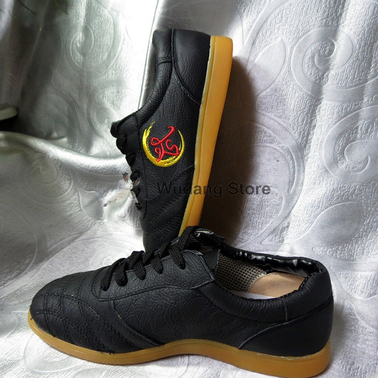 Real Soft Leather Kung Fu Tai Chi Shoes 3 Colors - Wudang Store