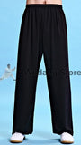 Black Traditional Elastic Sport Function Tai Chi Pants XS-XXXL - Wudang Store