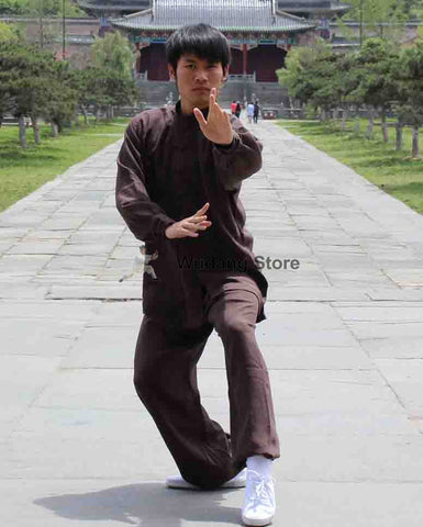 Brown Tai Chi Uniform - Wudang Store