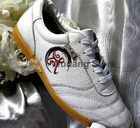 Real Soft Leather Kung Fu Tai Chi Shoes 3 Colors - Wudang Store