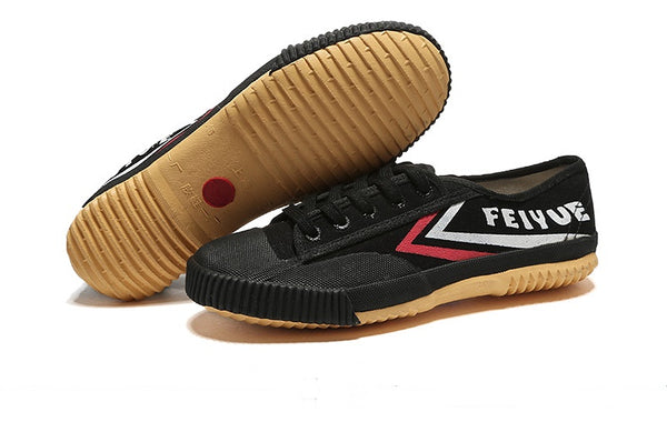 Feiyue Martial Arts Kung Fu Shoes Black [Big Sizes]