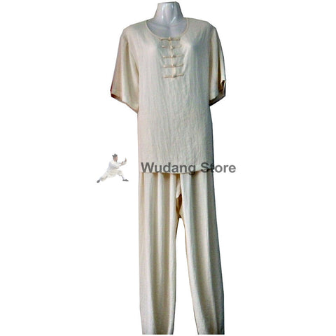 White Summer Tai Chi Uniform - Wudang Store