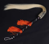 Wrapped Handle Taoist Horsetail Fuchen with Tassels