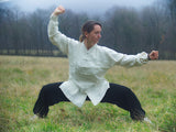 Handmade Thick Linen Coarse Wudang Winter Tai Chi Uniform – Many Colors