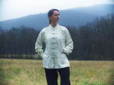 Handmade Thick Linen Coarse Wudang Winter Tai Chi Uniform – Many Colors