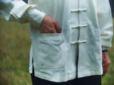 Handmade Thick Linen Coarse Wudang Winter Tai Chi Uniform – Many Colors