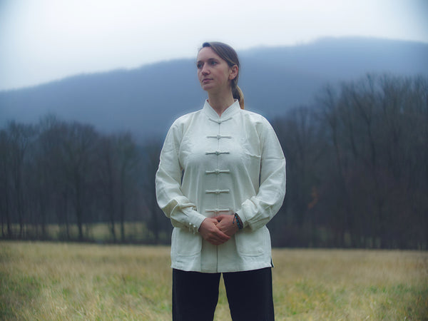 Handmade Thick Linen Coarse Wudang Winter Tai Chi Uniform – Many Colors