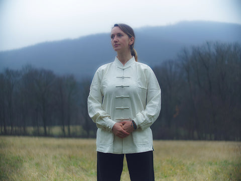 Handmade Thick Linen Coarse Wudang Winter Tai Chi Uniform – Many Colors