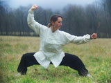 Handmade Thick Linen Coarse Wudang Winter Tai Chi Uniform – Many Colors