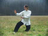 Handmade Thick Linen Coarse Wudang Winter Tai Chi Uniform – Many Colors