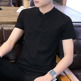 Casual Men´s Short Sleeved Tai Chi T-Shirt 4 Colors