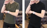 Casual Men´s Short Sleeved Tai Chi T-Shirt 4 Colors