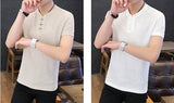 Casual Men´s Short Sleeved Tai Chi T-Shirt 4 Colors