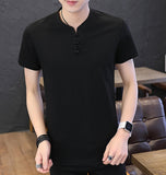 Casual Men´s Short Sleeved Tai Chi T-Shirt 4 Colors