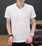 Casual Men´s Short Sleeved Tai Chi T-Shirt 4 Colors