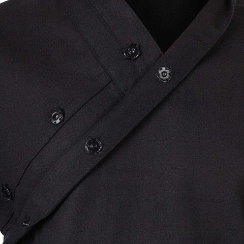 Black Wudang Taoist Kung Fu Shirt for Daily Training