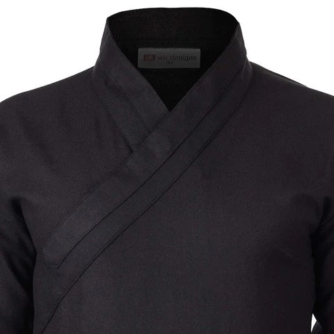 Black Wudang Taoist Kung Fu Shirt for Daily Training