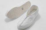 Taoist Old Craftmanship Thousand Layer Bottom Non-Slip Canvas Tai Chi Shoes White