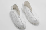 Taoist Old Craftmanship Thousand Layer Bottom Non-Slip Canvas Tai Chi Shoes White