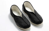 Taoist Old Craftmanship Thousand Layer Bottom Non-Slip Canvas Tai Chi Shoes Black