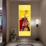 Monkey King Portrait, Sun Wukong Wall Roll, Journey to the West Chinese Monkey King Wall Roll Decoration