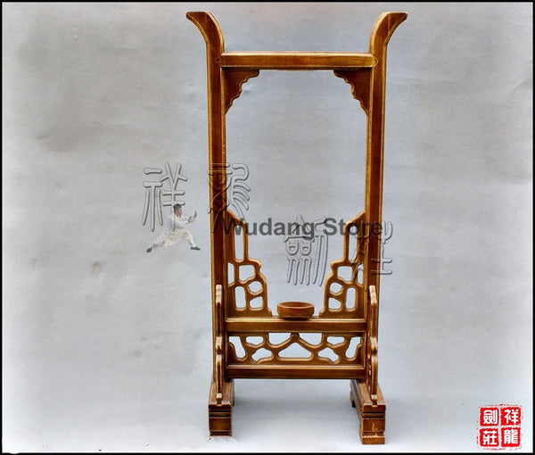 Wooden Brown High Weapon Rack - Wudang Store