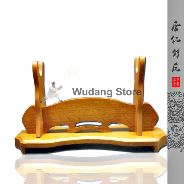 Classical Light Brown Sword Shelf - Wudang Store