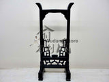 Wooden Black High Weapon Rack - Wudang Store
