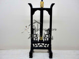 Wooden Black High Weapon Rack - Wudang Store