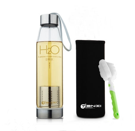 Active Health Drink Glass Bottle - Wudang Store