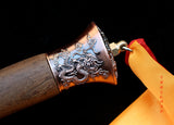 Chinese Kung Fu Dao Handmade Bronze Dragon Fittings Semi-Flexible Blade - Wudang Store