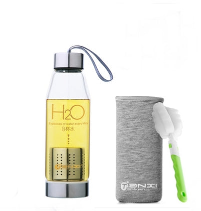 Active Health Drink Glass Bottle - Wudang Store