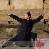 Classical Wudang Long Winter Coat - Wudang Store