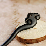 Wudang Taoist Wooden Blackwood Hairpins