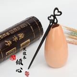Wudang Taoist Wooden Blackwood Hairpins