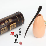 Wudang Taoist Wooden Blackwood Hairpins