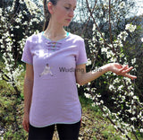 Bamboo-Cotton Purple Summer Tai Chi Shirt - Wudang Store