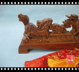 Longquan Brown Fire Dragon Sword Rack - Wudang Store