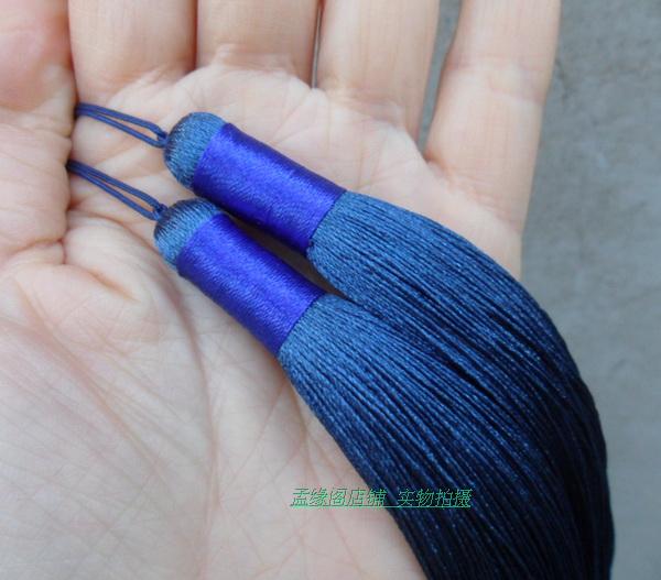 Simple Blue Ombre Tai Chi Sword Tassel or Double Tassel - Wudang Store