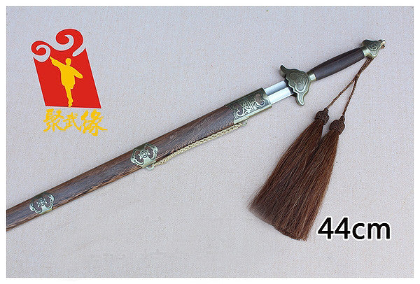 Hand-Woven Real Horse Hair Red Sword Tassel - Wudang Store