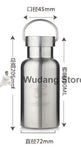 Healthy Stainless Steel Bottle 400-1000ml Lexie - Wudang Store
