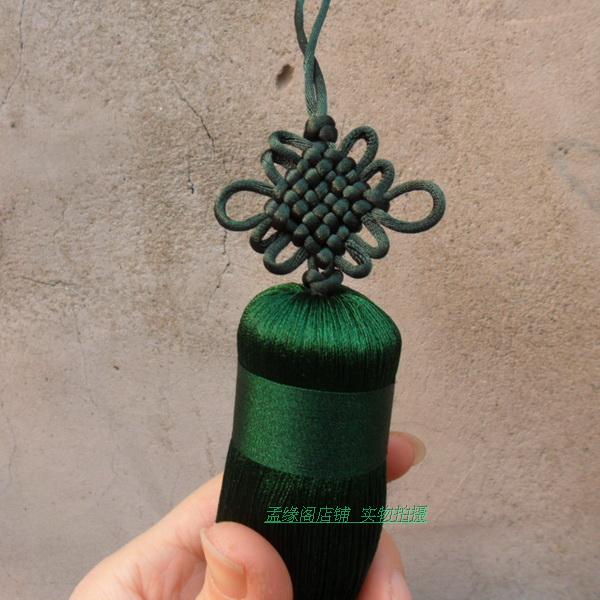 Smaragd Green Chinese Knot XL Wudang Tai Chi Sword Tassel - Wudang Store