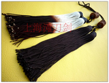 Sword Double Tassel with Hand-Carved Wooden Bead 2 Colors - Wudang Store