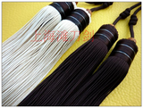 Sword Double Tassel with Hand-Carved Wooden Bead 2 Colors - Wudang Store