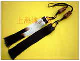 Sword Double Tassel with Hand-Carved Wooden Bead 2 Colors - Wudang Store