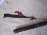 Black Ancient Sword Tassel with Natural Agate & Onyx - Wudang Store