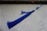 Blue Ancient Sword Tassel with Agate Stone - Wudang Store
